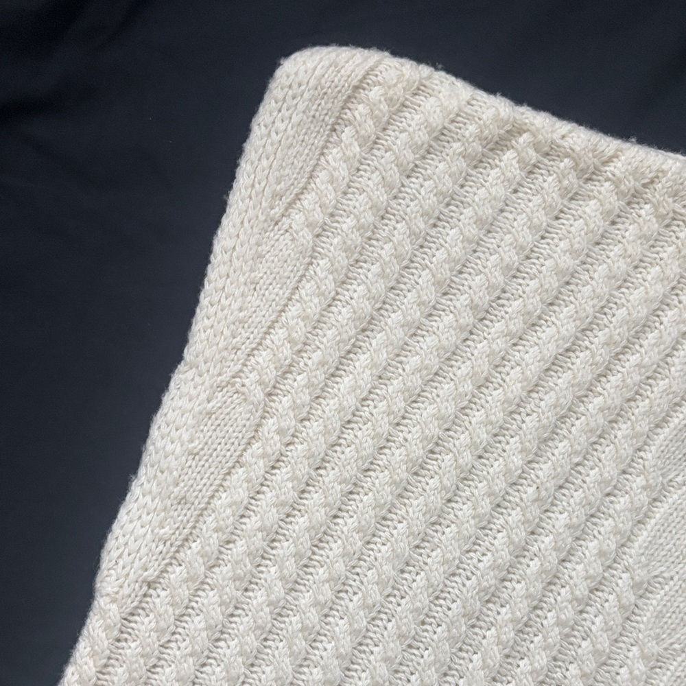 Massimo Dutti Ivory Ribbed Sweater - Picture 6 of 11